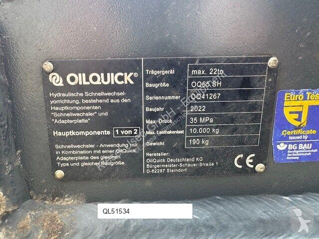 Vybavenie stavebného stroja Oilquick