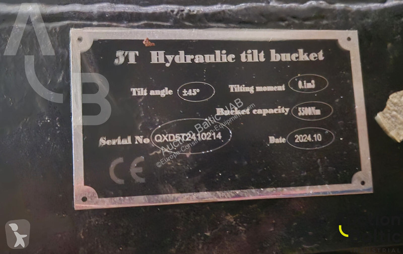 Vybavenie stavebného stroja  tipping bucket