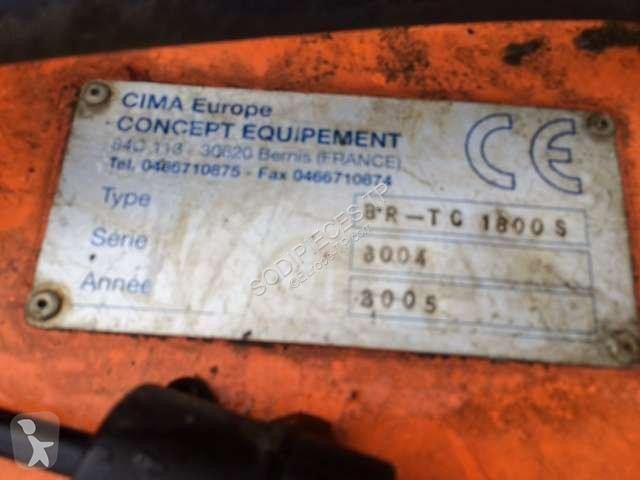Udstyr til anlægsarbejder Cima  Balayeuse 1800MM