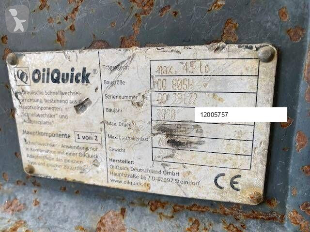 Udstyr til anlægsarbejder Oilquick