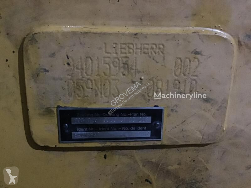 Aanbouwstukken voor bouwmachines Liebherr