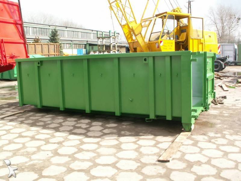 Echipamente pentru construcţii Benne de 15 m3