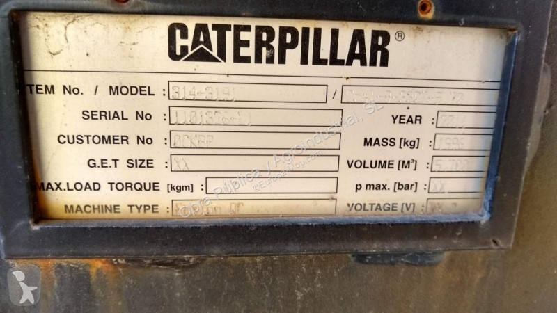 Equipamientos maquinaria OP Caterpillar...