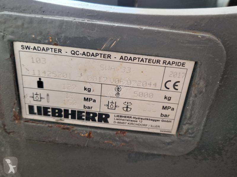 Aanbouwstukken voor bouwmachines Liebherr  SW33