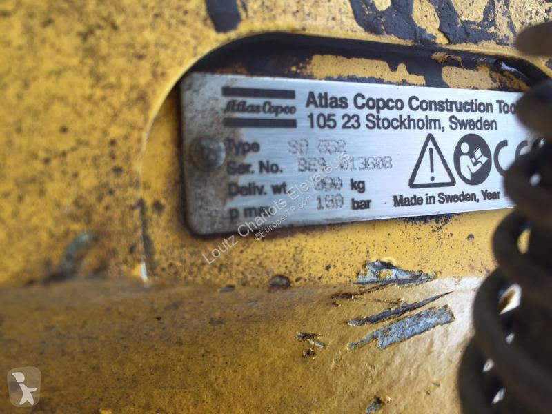 Equipamientos maquinaria OP Atlas Copco SB552