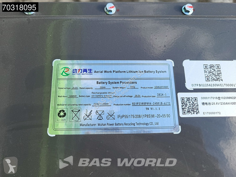 Vybavenie stavebného stroja  ZS1212AC-Li 12 M -...