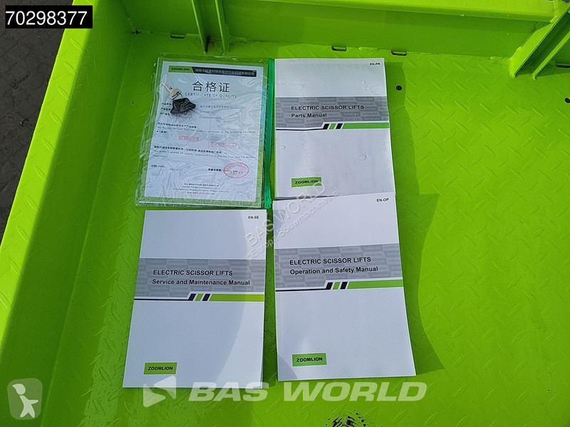 Vybavenie stavebného stroja  ZS1012AC-Li 10 M –...