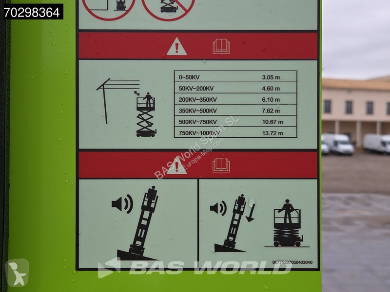 Vybavenie stavebného stroja  ZS0812AC-Li 8 M -...