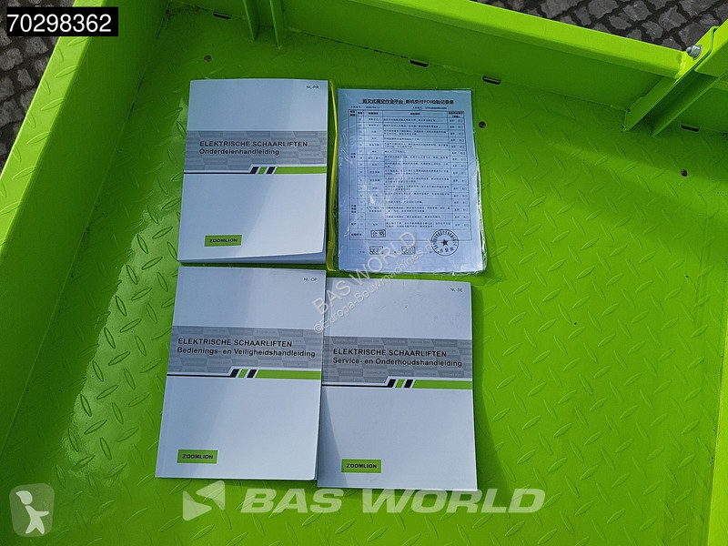 Vybavenie stavebného stroja  ZS0812AC-Li 8 M -...