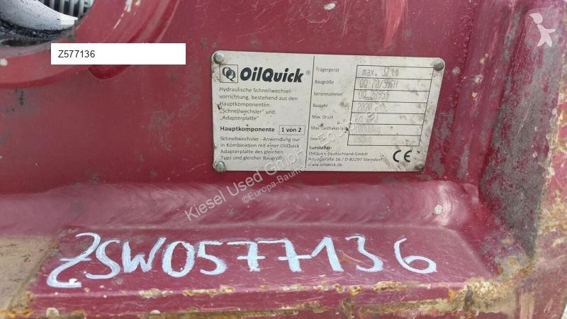 Udstyr til anlægsarbejder Oilquick Attache...