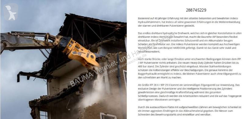 Equipamientos maquinaria OP Indeco IFP 8 X