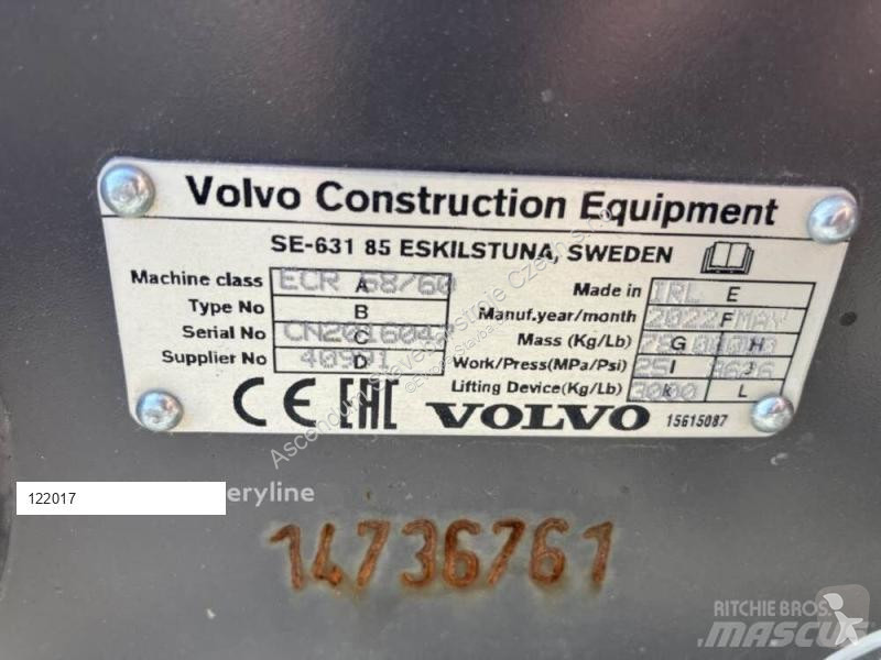 Equipamientos maquinaria OP Volvo Attache...