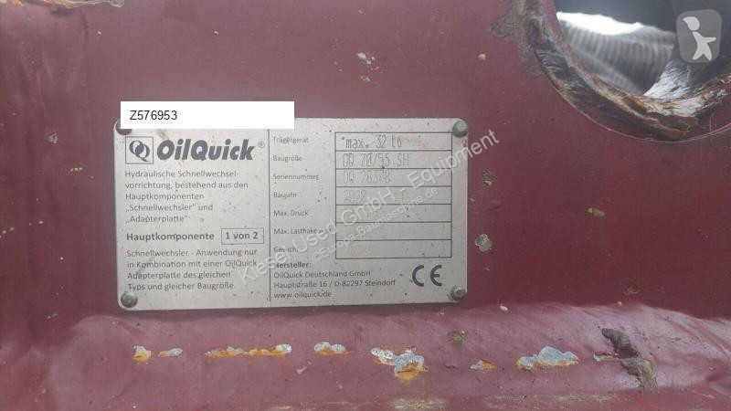 تجهيزات الأشغال العمومية Oilquick Attache...