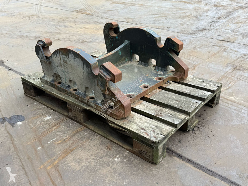 Aanbouwstukken voor bouwmachines  kopplaat