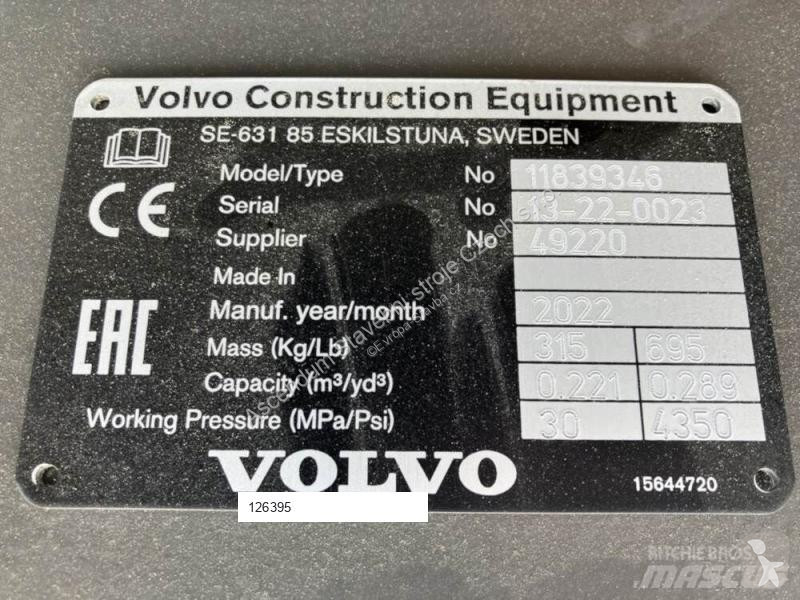 تجهيزات الأشغال العمومية Volvo Böschungslöffel...