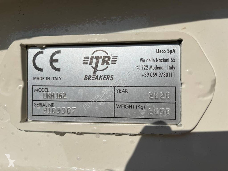 Aanbouwstukken voor bouwmachines  UNH 162...