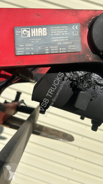 Aanbouwstukken voor bouwmachines Hiab