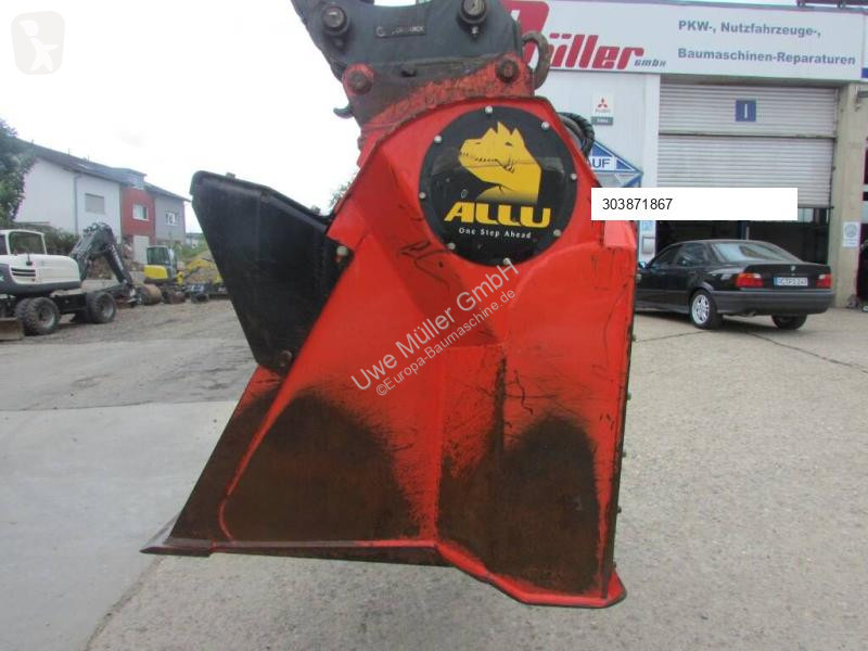 Aanbouwstukken voor bouwmachines Allu DN 3-17...