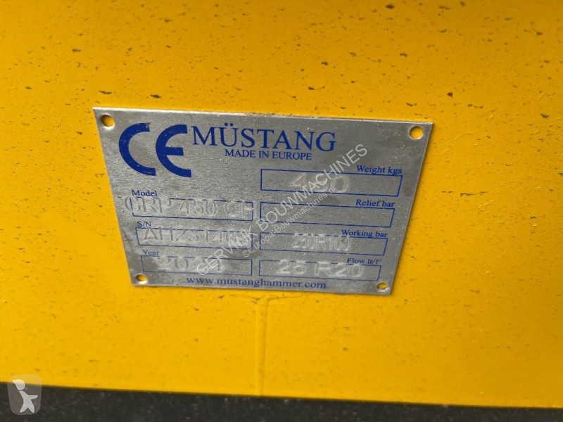 Equipamientos maquinaria OP Mustang GRP 450 ch