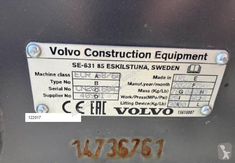 Stavební vybavení Volvo Attache rapide pour...