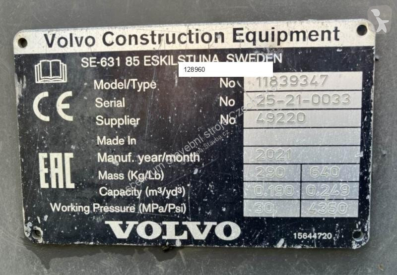 Stavební vybavení Volvo