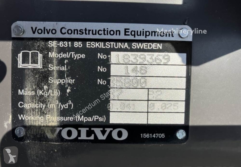 Stavební vybavení Volvo