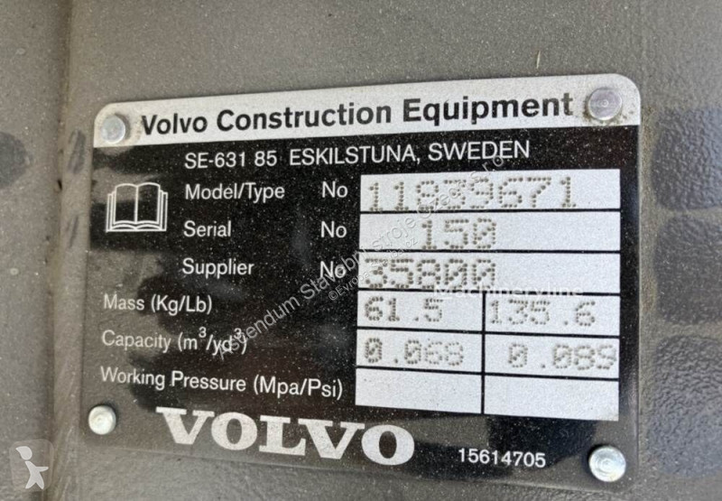 Stavební vybavení Volvo