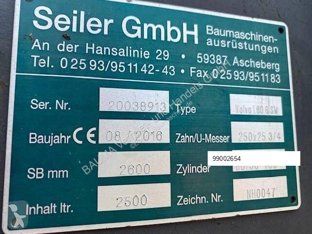 Vybavenie stavebného stroja  (2654) 2.5 cbm...