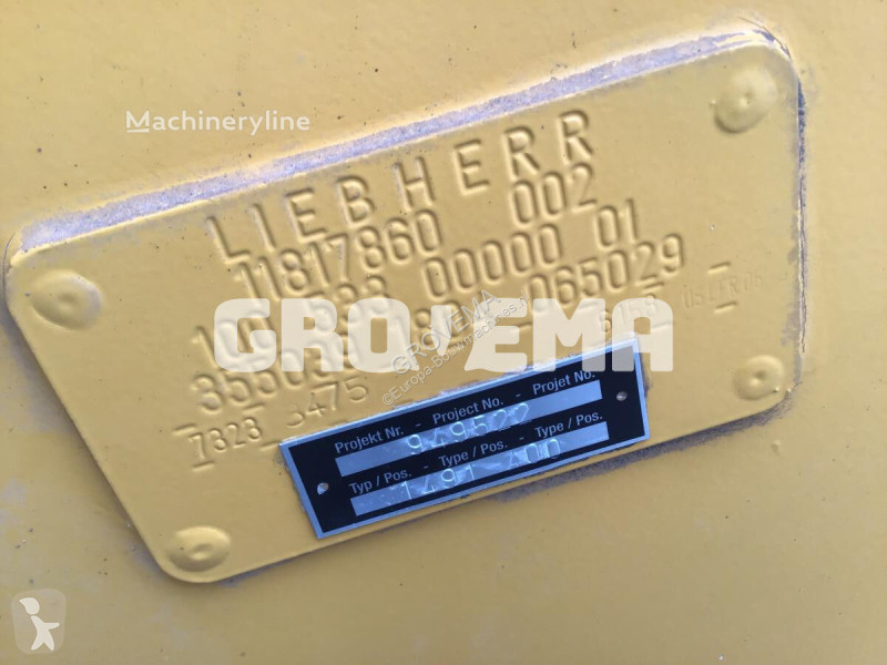 Vybavenie stavebného stroja Liebherr Extended