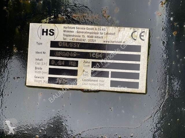 Vybavenie stavebného stroja  HS (99002581) 0.60...