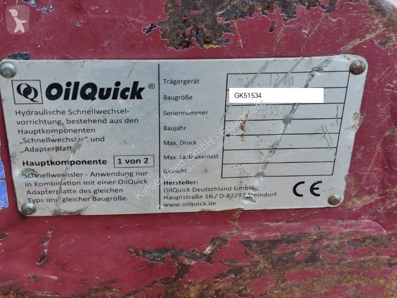 Vybavenie stavebného stroja Oilquick