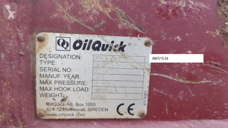 Vybavenie stavebného stroja Oilquick