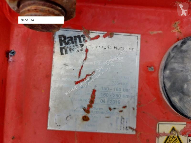 Udstyr til anlægsarbejder Rammer 3288E