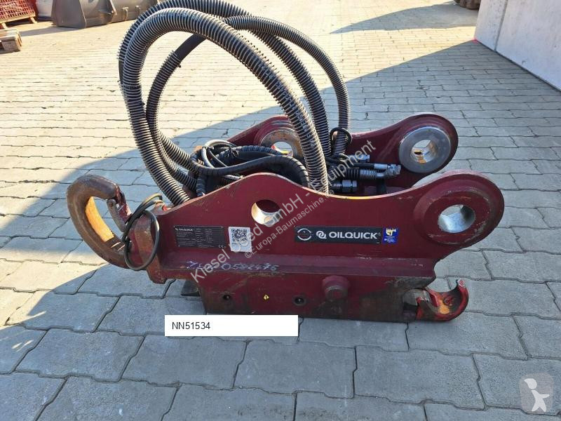 Vybavenie stavebného stroja Oilquick