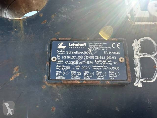 Udstyr til anlægsarbejder Lehnhoff HS 40 LSC...