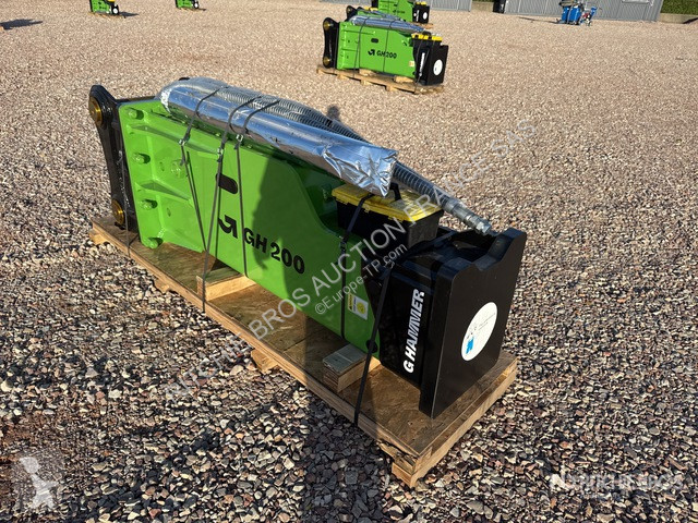Aanbouwstukken voor bouwmachines   GH200