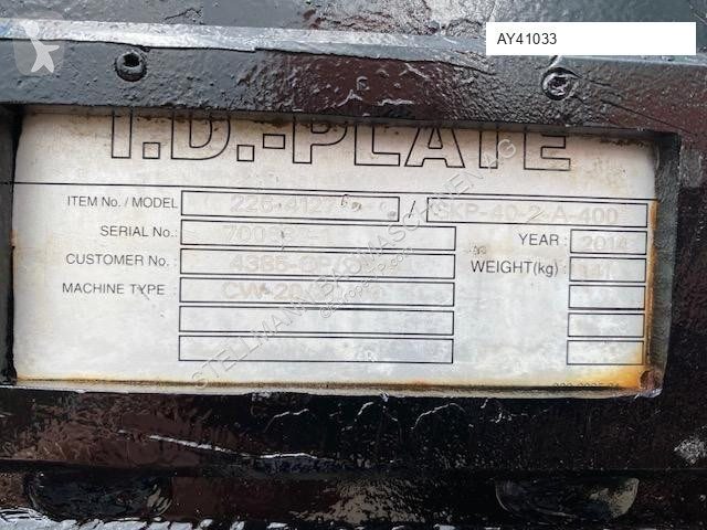 Equipamientos maquinaria OP Verachtert G 315 B...