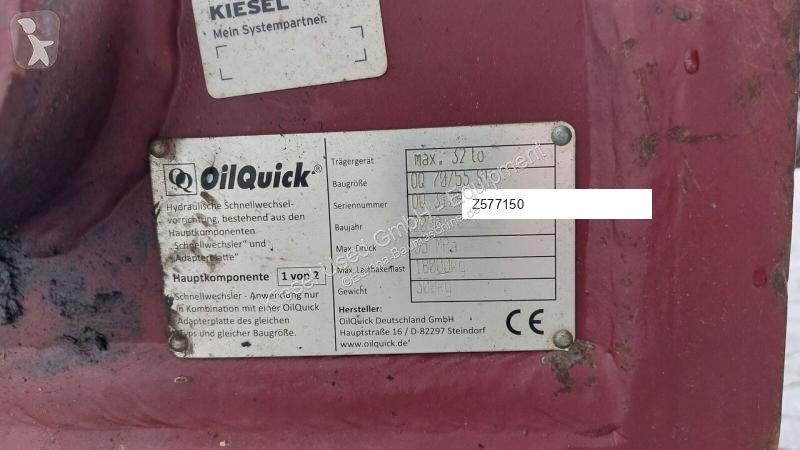 Equipamientos maquinaria OP Oilquick Attache...