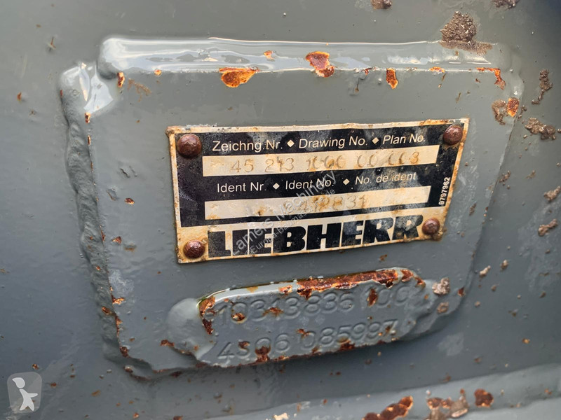 Aanbouwstukken voor bouwmachines Liebherr
