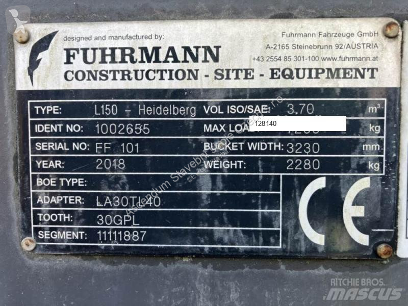 Udstyr til anlægsarbejder  Andere Fuhrmann...