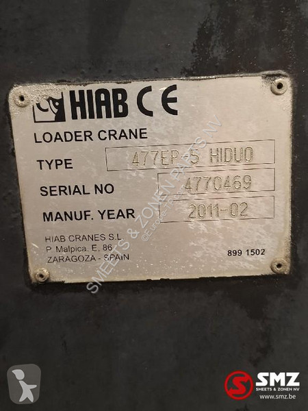 Udstyr til anlægsarbejder Hiab Occ...