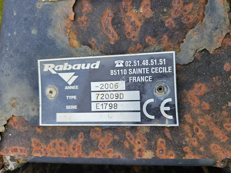 Udstyr til anlægsarbejder Rabaud 72009D