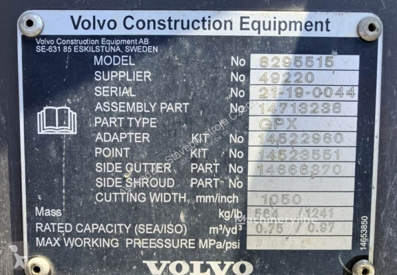 Equipamientos maquinaria OP Volvo S60