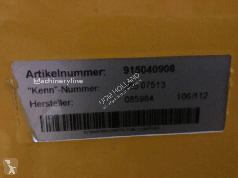 Vybavenie stavebného stroja Liebherr