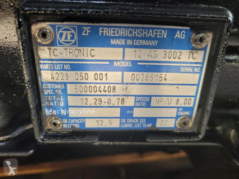 Udstyr til anlægsarbejder ZF LTM 1250-6.1...