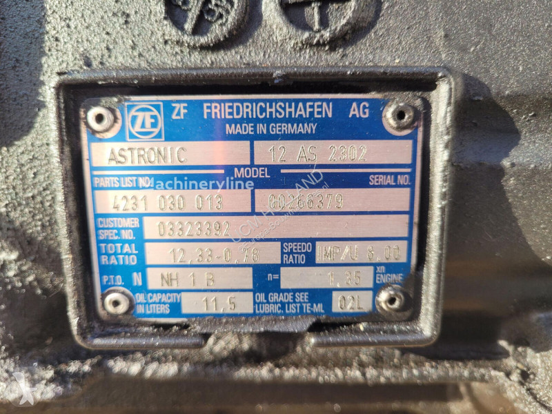Udstyr til anlægsarbejder ZF GMK 3055 Gearbox...