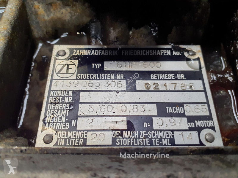 Udstyr til anlægsarbejder ZF LTM 1060 gearbox...