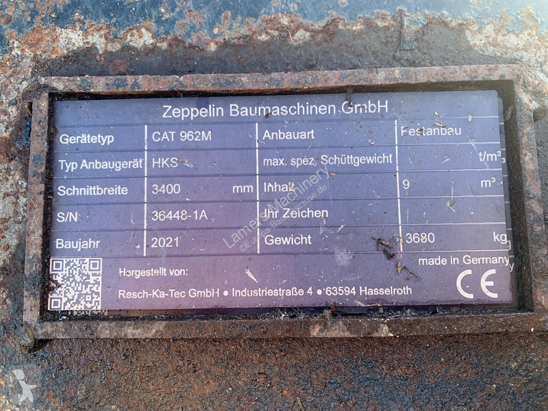 Vybavenie stavebného stroja Caterpillar 950 -...