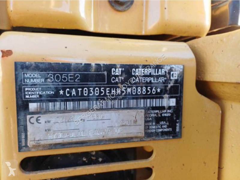 Équipements TP Caterpillar 305E2