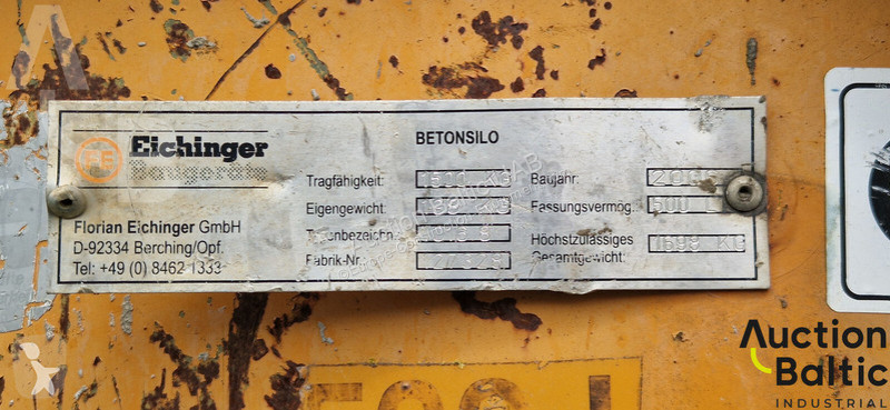 Stavební vybavení Eichinger 1016.8